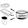 Sanitop-Wingenroth Plastic Fermit Installation Kit 250 g, 1 Piece, 25107