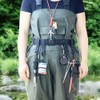 siawadeky Fishing Belt, Waist Belt, Includes 5 Hooks, Wading Belt,
