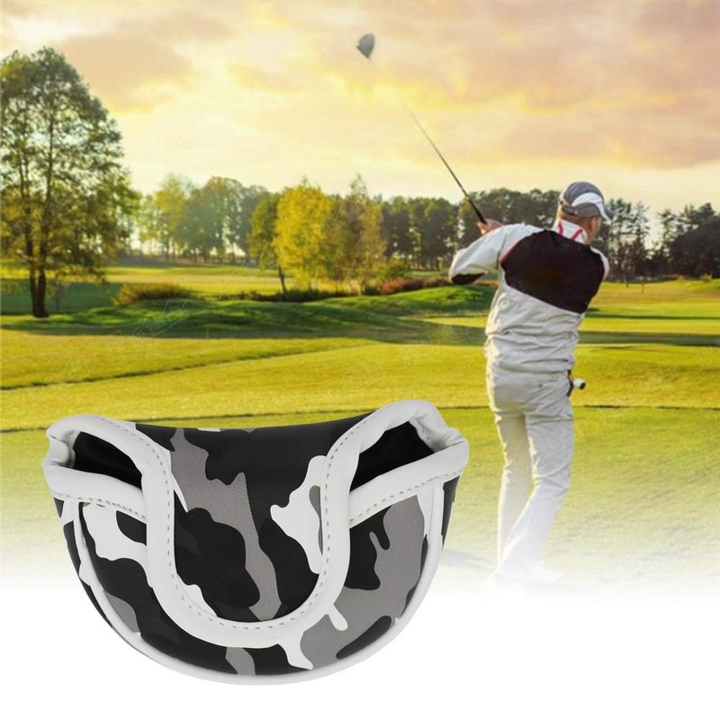 HISTAR Golf Small Mallet Putter Cover with Magnetic Closure for
