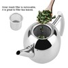 Stainless Steel Teapot Tea Coffee Water Kettle Container with Removable