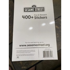 Sesame Street NEW 400 Sesame Street Fun Reward Sticker Book Motivational Encouraging Stickers
