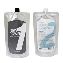 Welcos Mugens New Power Magic Straight No. 1 or No. 2 (liquid type) 500g, 1 unit, 500ml / 웰코스 뮤겐스 뉴 파워 매직스트레이트 1제 2제(액상타입) 500g, 1개, 500ml