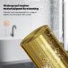 YOJIA 4.7 Gallon/18L Stainless Steel Bathroom Trash Can,Gold Garbage Bin