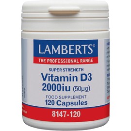 Lamberts Lamberts Vitamin D3 2000iu 120 Capsules