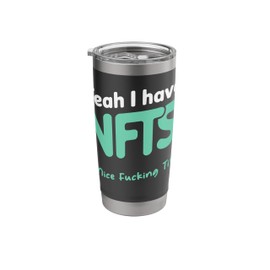 NFT Lover Crypto Non-Fungible Token Cryptocurrency Stainless Steel Insulated Tumbler