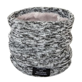 SINNPURU Neck Warmer, Men's, Women's, Lightweight, Neck Guard, Neck Wrap, Fleece Lined, Fluffy, Winter, Commuting to Work, School, Skiing, Stylish, Cold Protection, Windproof, Unisex, Snood Scarf, 9