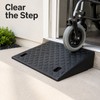 Portable Threshold Ramp for Wheelchairs, Scooters, Cars & Pets -