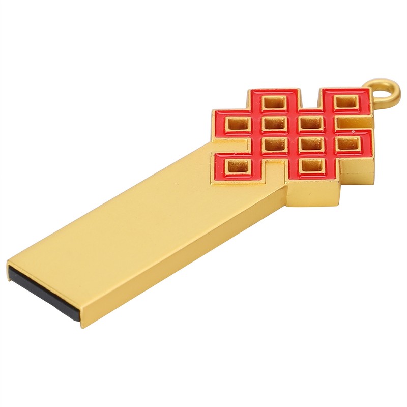Flash Drive USB 2.0 Portable Metal Waterproof Memory Stick for