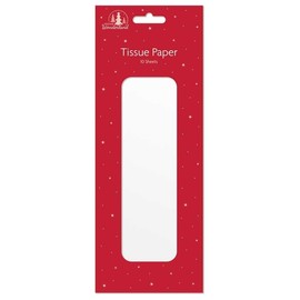Tallon Festive Wonderland Xmas Christmas Gift Wrapping Tissue Paper, White - Pack of 10 Sheets