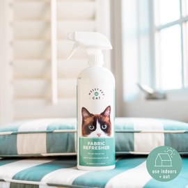 Messy Pet Cat Fabric Refresher – Enzymes Neutralize Pet Odors and Refreshes Carpets and Upholstery, Safe for Cats & Kittens - 27.05 fl oz
