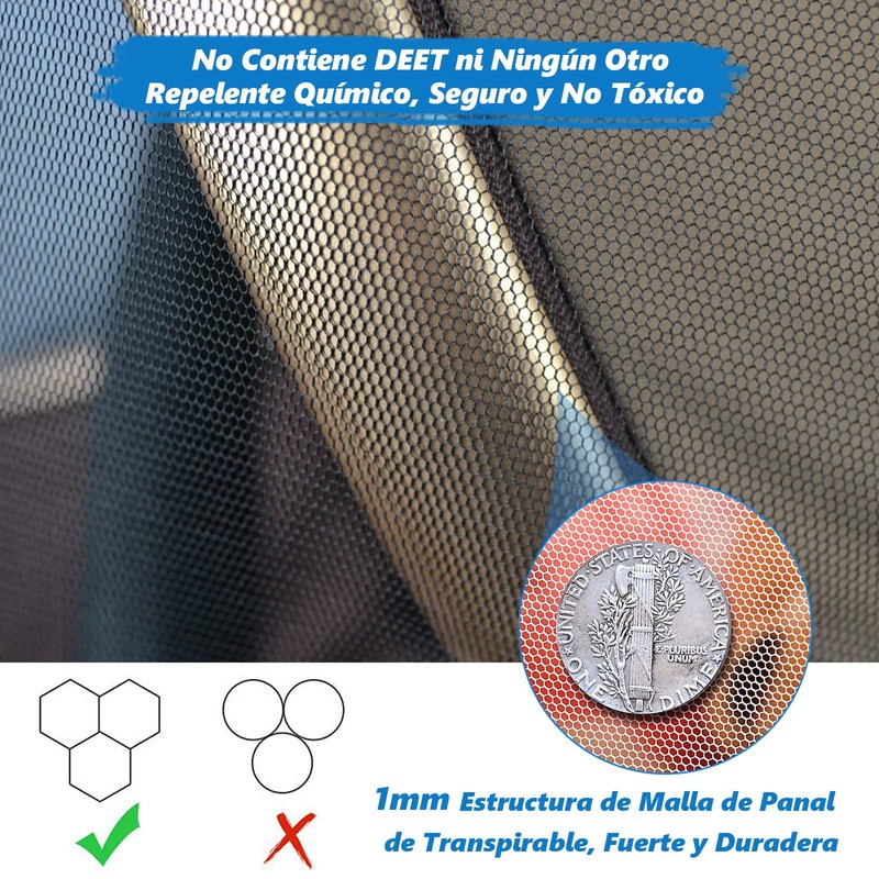 COREMOON Mosquitera para Cochecito Bebe,Redes para Insectos de Cochecito con