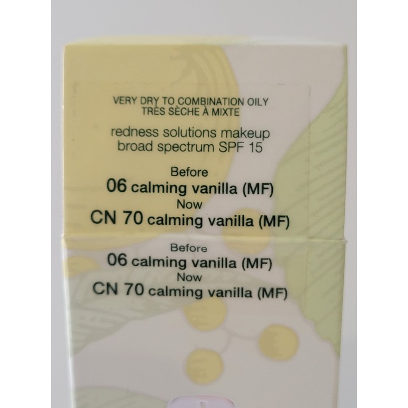 Clinique CLINQUE Redness Solutions Makeup SPF 15 *CN70 CALMING VANILLA