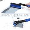 KVAEY 25" Snow Brush and Ice Scraper for Car Windshield,