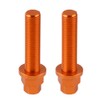 NICECNC Orange M10 Chain Adjustment Screws Compatible with 125-500 XC/XCF/XCW/SX/SXF/EXC/EXCF/TPi/6D