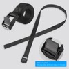 Hejo Pack of 6 Short Tie Down Straps 1 m