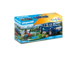 PLAYMOBIL Family Fun 71038 Fishing Trip with Pick Up, from 4 Years