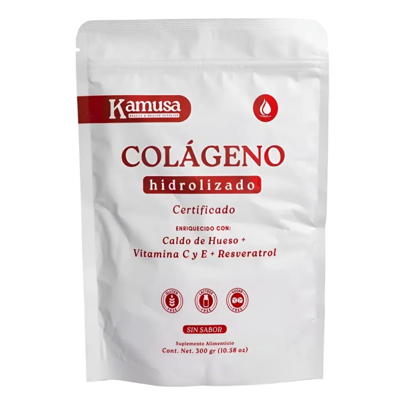 Kamusa | Colágeno Hidrolizado, Con Caldo De Hueso