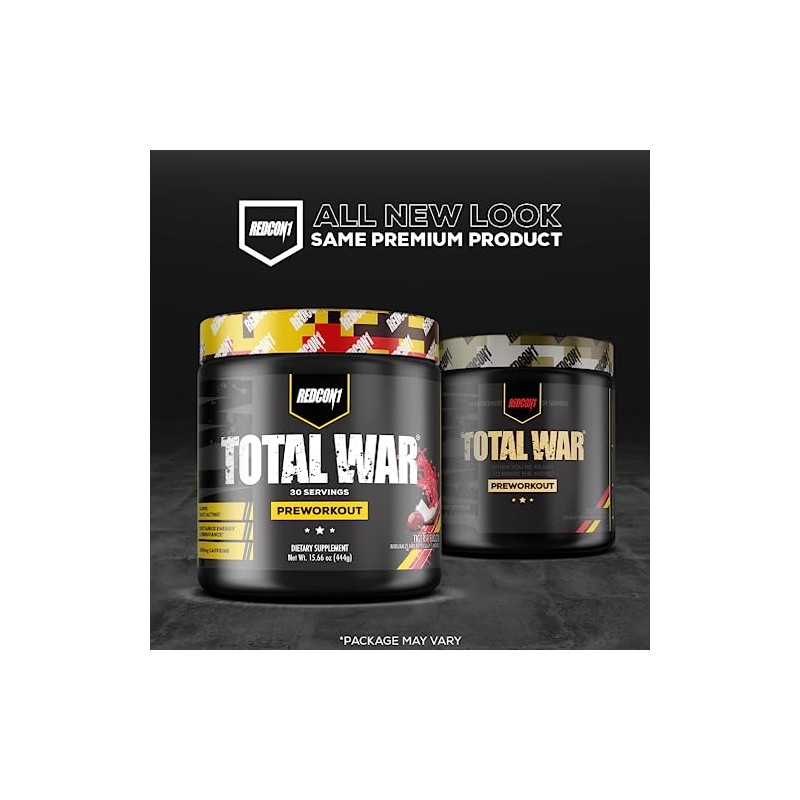Redcon1 Total War - Pre entrenamiento, Boost Energy, Aumenta la