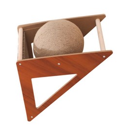 VICASKY Ball Cat Scratching Board Scratch Resistant Funny Cat Scratcher for Indoor Kittens Durable Stable Design for Cats to Stress Exercise Cat Lovers