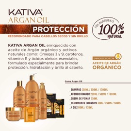 KATIVA 4 Aceites Argan Oil, 60 ml