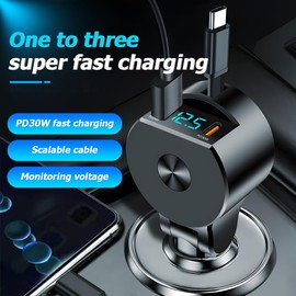 CGEAMDY Kfz Bluetooth Adapter Auto Radio, Auto-Radio-Bluetooth, Bluetooths Transmitter Auto Adapter, Bluetooth Transmitter Auto Radio Transmitter, Bluetooth Adapter Auto-Transmitter Universal