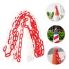 VILLFUL Plastic Barrier Chain 5m Caution Security for Crowd Control
