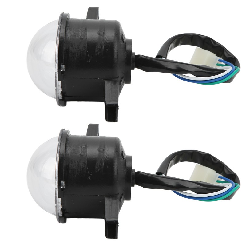 12V 14 LEDs Front Head Light Lamp 3 Wire Buckle