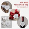 1 Year For Boyfriend Girlfriend Ceramic Heart Ornament