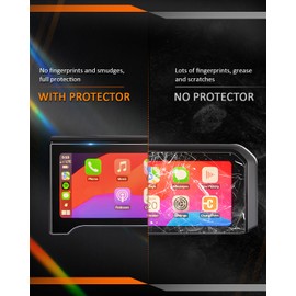 CDEFG (4Pcs/Set for 2025 Toyota Land Cruiser Screen Protector, 12.3" Touchscreen + AC, 2024 2025 Land Cruiser (Land Cruiser/First Edition) Accessories Nano Film