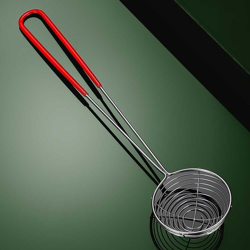 2 Pcs Hot Pot Strainer Spoon Stainless Steel Slotted Spoon