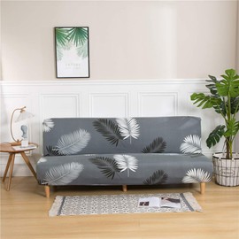 Cornasee Stretch Sofa Bed Cover Futon Slipcover,Full Folding Armless Sofa Covers Furniture Protector,Easily Removable and Machine Washable (G)