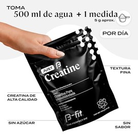 B-FIT Just Creatine Creatina Monohidratada Pura
