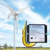 Pikasola MPPT Wind Turbine Charge Controller, 12V/24V Auto Match, IP67