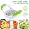 DOITOOL Multi- Purpose Potato Cutter with Thickened Sharp, Stainless Steel