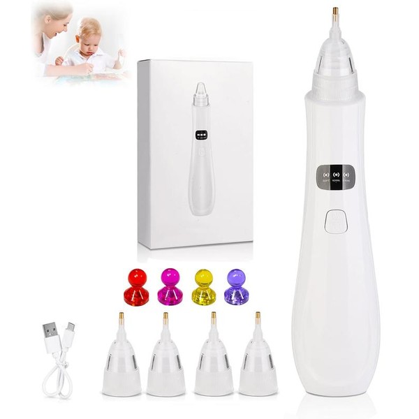 Electric Diamond Painting Pen with Vacuum Technology, with 4 Replaceable