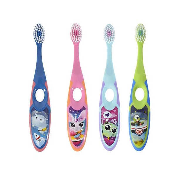 Jordan Step By Step 2 (3-5 Years) Soft Kids Toothbrush 1 Item