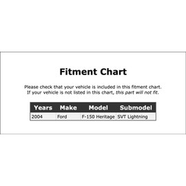 Engine Water Pump Compatible With Ford F-150 Heritage SVT Lightning 2004 PC-1018192