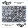 360 Pcs M5 Metric Hex Socket Head Cap Screws &