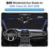for 2021-2025 2026 GMC Yukon XL Windshield Sunshade Cover Front
