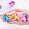 Ranvi 30 PCS Unicorn Erasers, Mini Erasers for Kids Play