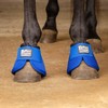 Jeffers Equine Ballistic Bell Boots - Blue, Large | Shock
