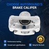 Autoround 19B2702 19B2703 Brake Caliper with Bracket fit for Toyota