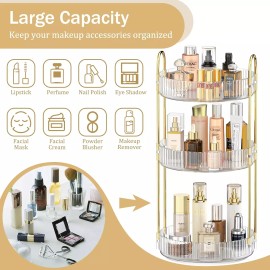 Unbranded Rotating Makeup Organizer And Storage Perfume Organizer For Dresser Cosm