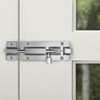 TERF® Door Bolt Polished Chrome Barrel Slide Lock 150mm [6'']