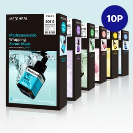 MEDIHEAL Wrapping Serum Mask Sheet 10ea - Vitamin C Brightening 10ea