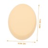 FOMIYES 3pcs Oval Makeup Puff for Cream and Foundation Sponges