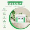 Uber Numb 5% Lidocaína Tópica, Crema Anestésica 4oz