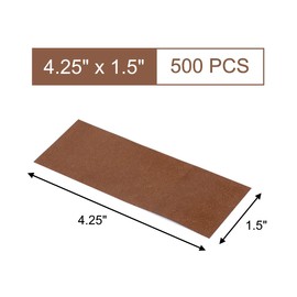 Gmark Paper Napkin Band Box of 500 (Brown), Paper Napkin Rings self Adhesive GM1052A