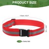PATIKIL Reflective Safety Belt, Hi-Vis Safety Belt Adjustable High Visibility