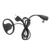 2 Way Radio Earpiece 2 Pin Plug D Shape Security